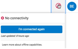 Icon for reconnecting